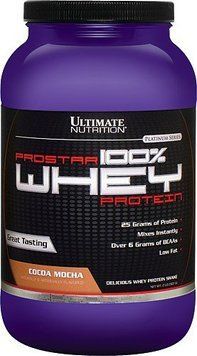 Протеин Ultimate Nutrition Prostar 100% Whey Protein 907 g /30 servings/ Cocoa Mocha 390058 фото