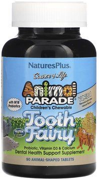Nature's Plus Kids Tooth Fairy Chewable - 90 Tablets 1455591 фото