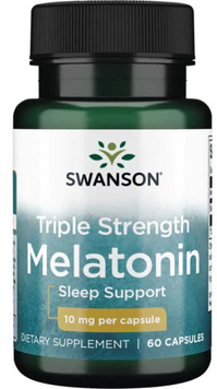 Swanson Melatonin 10 mg Мелатонін 60 капсул 1034682 фото