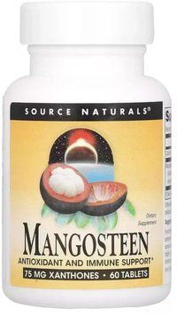 Source Naturals Mangosteen 75mg - 60 Tablets 1452222 фото