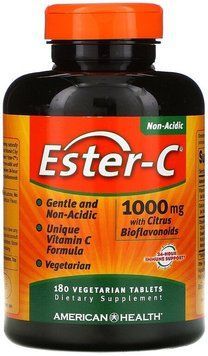 American Health Ester-C 1000 mg Эстер-С с бифлавоноидами 180 таблеток 897004 фото