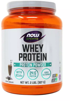 Протеин Now Foods Whey Protein Сывороточный протеин вкус сливочного шоколада 907 г 891531 фото