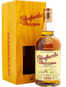 Віскі Glenfarclas The Family Cask 1992 S22 #5988 52.6% 0.7 л WB (BWR4815) 1237390 фото