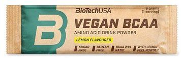 Амінокислота для спорту BioTechUSA Vegan BCAA 9g / 1 serving/ Lemon 990137 фото