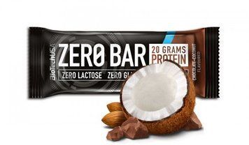 Протеиновый батончик BioTechUSA ZERO Bar 50g Chocolate-Coconut 380195 фото