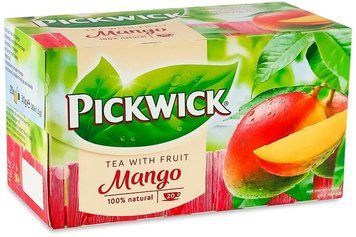 Чай Pickwick черный с кусочками манго 20x1.5 г (8711000564394) 1356289 фото