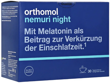 Orthomol Nemuri Комплекс для нормализации сна 30 дней 30 порций гранулы 1088695 фото