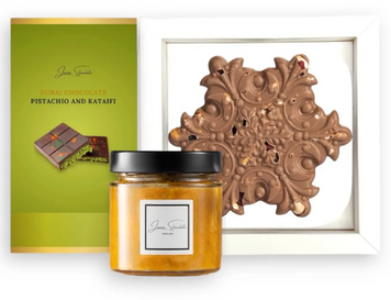 Набор Laviva Chocolate Дубайский шоколад Снежинка 700 г (UA-0315) 1381261 фото