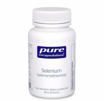 Pure Encapsulations Selenium (selenomethionine) 200 mcg 180 caps Селен (селенометионин) (PE-00239) 554144 фото