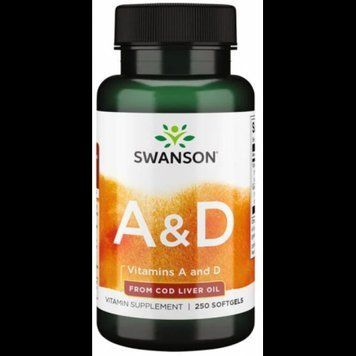 Swanson Vitamin A & D Витамины А и D 250 гелевых капсул 1042865 фото