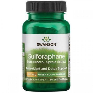 Swanson Sulforaphane 400 mcg Сульфорафан 60 веганських капсул 776037 фото