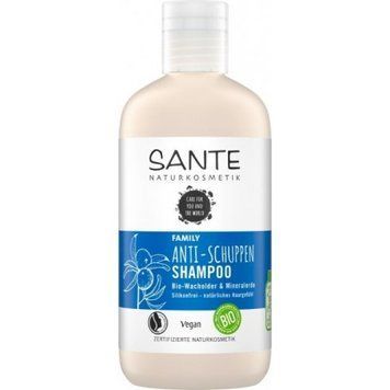 Sante Family Anti-Dandruff Shampoo БІО-Шампунь ялівець та мінеральна глина 250 ml 895624 фото