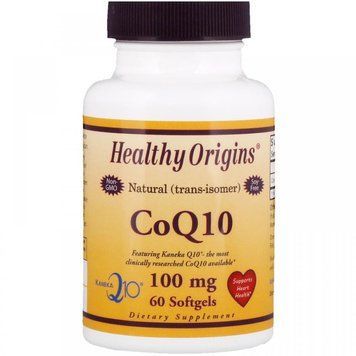 Healthy Origins CoQ10 (Kaneka Q10&reg;) 100 mg 60 caps Коензим Q10 534438 фото