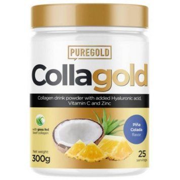 Pure Gold Collagold 300 g / 25 servings / Pina Colada 1135858 фото