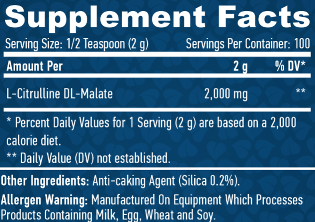 Haya Labs Sports Citrulline Malate 200 g / 100 servings 1056745 фото