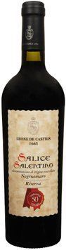 Вино Leone de Castris Salice Salentino Negroamaro Riserva 2019 червоне сухе 0.75 л (FSH_8007013201655) 1395059 фото
