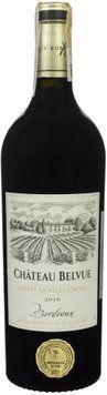 Вино Chateau Belvue Cuvee Belle Croix 2016 Bordeaux червоне сухе 0.75 л (FSH_3176481027939) 1398981 фото