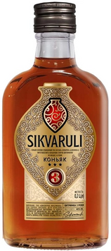 Бренди Sikvaruli 3 года выдержки 40 % 0.2 л (PLK4820189293972) 1242159 фото