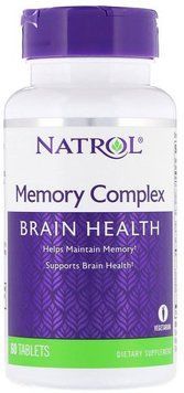 Natrol Memory Complex 60 Tabs Вітаміни для пам'яті 552434 фото