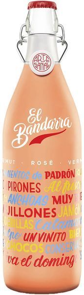 Вермут El Bandarra Ros&eacute;, 1л 15% (WHS8421915102153) 1214393 фото