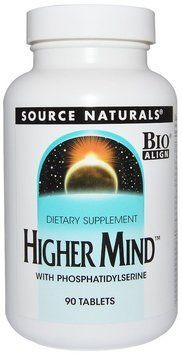 Source Naturals Higher Mind, 90 Tablets Улучшение Работы Мозга 606802 фото