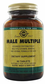 Solgar Male Multiple 60 Tablets 494093 фото
