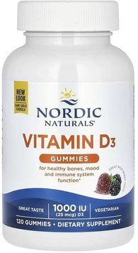 Nordic Naturals Vitamin D3 Gummies - 120 gummies 1453320 фото