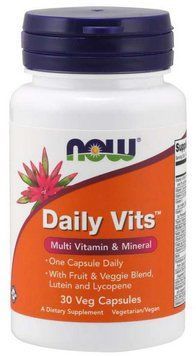 Now Foods Daily Vits, 30 Veg Capsules 685139 фото