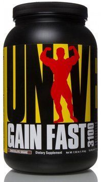 Гейнер Universal Nutrition Gain Fast 3100 1160 g /5 servings/ Chocolate 390972 фото
