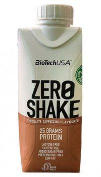 Протеин BioTechUSA Zero Shake 330 ml Chocolate Cappuccino 536986 фото