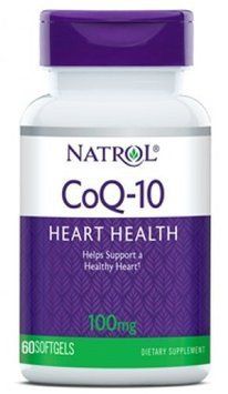 Natrol CoQ-10, 100 mg, 60 Softgels 722076 фото