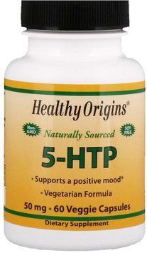 Healthy Origins 5-HTP 50 mg 60 caps гідроксітріптофана 487657 фото