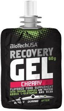 BioTechUSA Recovery Gel 60 g /1 serving/ Cherry 414572 фото