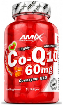 Amix Coenzyme Q10 60 mg 50 soft gel / 50 servings 1059670 фото