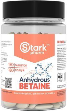 Stark Pharm Betaine Anhydrous 500mg - 180 Capsules 1457771 фото