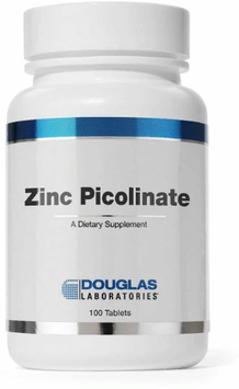 Douglas Laboratories Zinc Picolinate 20 mg Цинк Пиколинат 100 таблеток 799133 фото