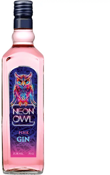 Джин Neon Owl Pink 37.5% 0.7л (3014400238618) 1345441 фото