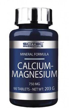 Scitec Nutrition Calcium Magnesium 90 tabs /90 servings 998649 фото