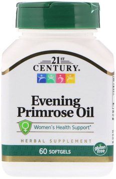 21st Century Evening Primrose Oil 60 Softgels (CEN-21828) 575647 фото