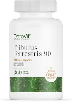 Бустер тестостерону OstroVit Vege Tribulus Terrestris 90 360 tabs / 360 servings 1186983 фото