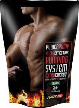 Power Pro Pumping System Extra Energy 500 g /20 servings/ Мохито 386718 фото