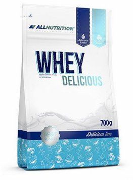 Протеин All Nutrition Whey Delicious Protein 700 g /23 servings/ Wild Strawberry Ice Cream 664209 фото