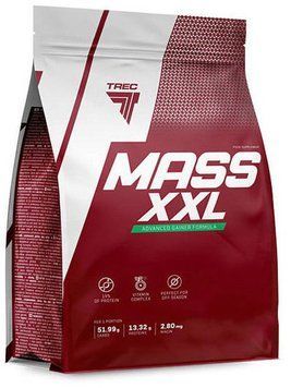 Гейнер Trec MASS XXL 3000 g / 42 servings / Caramel Vanilla 783504 фото
