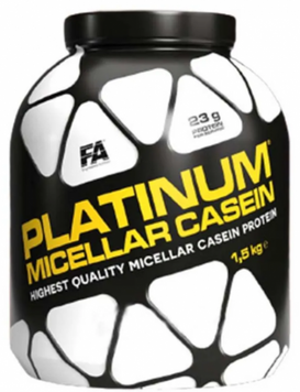Протеїн Fitness authority Platinum Micellar Casein 1500 g/50 servings/vanilla 1112782 фото