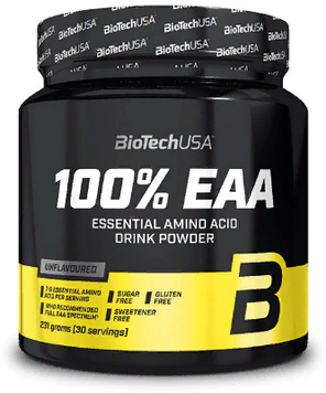 Амінокислота для спорту BioTech 100% EAA 231 g / 30 servings / Unflavored 806455 фото