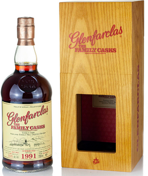 Віскі Glenfarclas The Family Cask 1991 S22 #5679 55.6 % 0.7 л WB (BWR4816) 1237391 фото