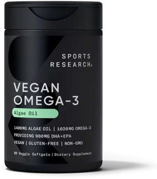 Sport Research Vegan Omega-3 1400mg - 60 softgels 1470595 фото