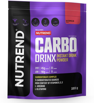 Ізотонік Nutrend Carbodrinx 1000 g/11 servings/watermelon 1101853 фото