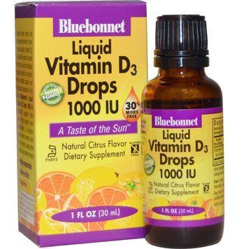 Bluebonnet Nutrition Liquid Vitamin D3 1000IU 30 ml Жидкий витамин D3, вкус апельсина 489407 фото
