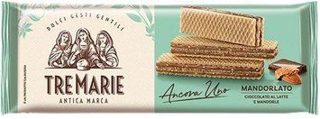 Вафлі Tre Marie з начинкою з молочного шоколаду та мигдалю 140 г (8002190006215) 1144498 фото